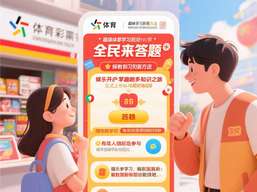 体彩“全民来答题”活动上线,边玩边学购彩知识